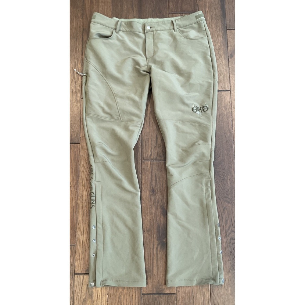 Girls With Guns GWG Women's Range Pants Size XL Olive‎ Green